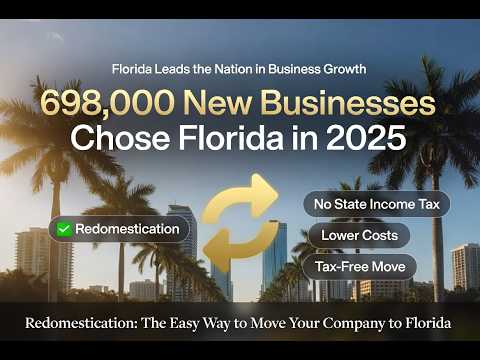 Report: Why Are So Many Companies Moving to Florida?