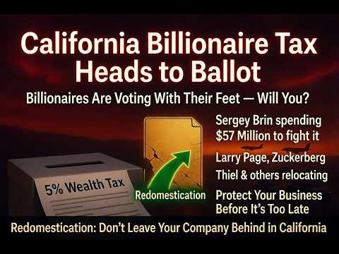 Forbes: Google Billionaire Sergey Brin Compares California Wealth Tax to Soviet Union Socialism