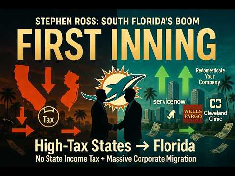 Report: Billionaire Stephen Ross says South Florida’s business relocation push in the '1st inning'