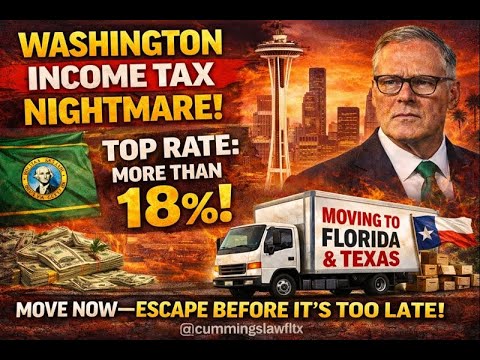 Washington State's New Wealth Tax: How Small Business Owners are Redomesticating to Florida & Texas