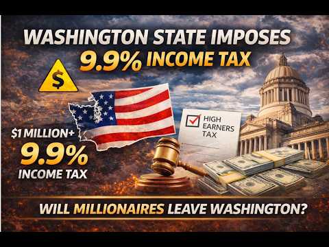 Washington’s 9.9% Millionaire Tax Raises Fears of Wealthy Exodus