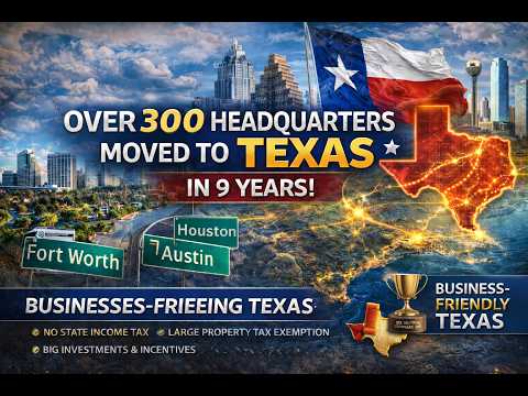Texas redomestication: over 300 companies move headquarters to Texas in 9 years