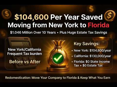 Report: How Much Americans Save on Taxes by Moving to Florida