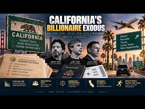California business owners: How to leave California without starting over [CA Wealth Tax: Prop 40]