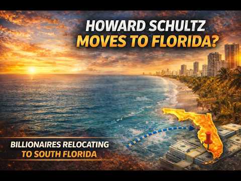 Former Starbucks CEO Schultz moves to South Florida